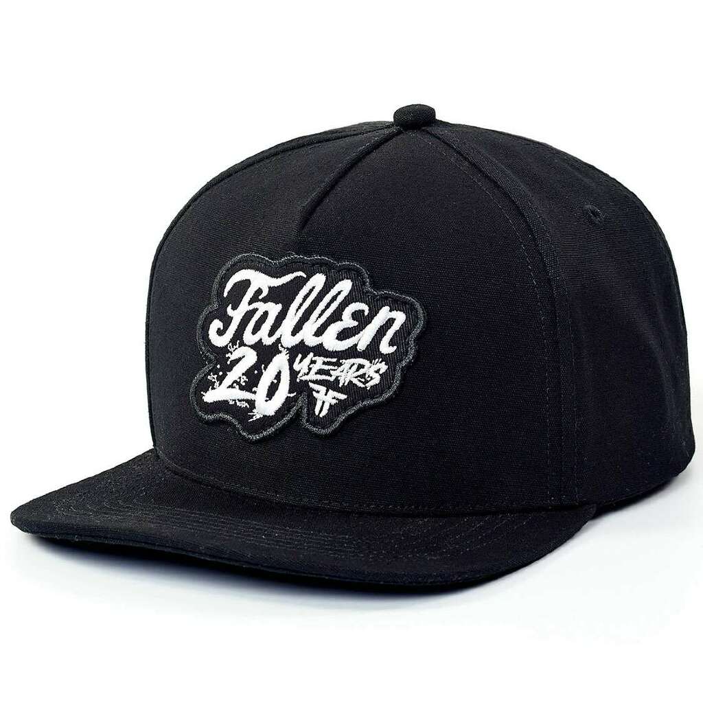 Men's 20 Years Embroidered Snapback Cap Hat