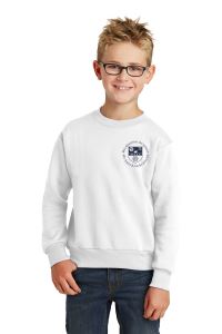 WAAS Port & Company Unisex Cut Essential Fleece Crewneck Sweatshirt