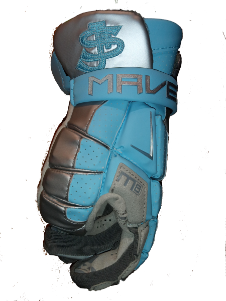 ST.James Custom Maverik M6 Goalie Gloves