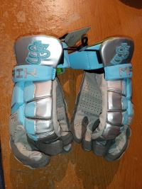 ST.James Custom Maverik M6 Goalie Gloves