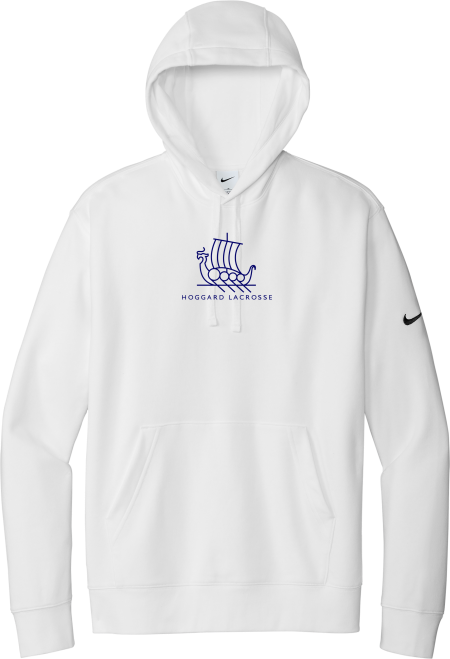 Hoggard Men's Lacrosse Nike Club Fleece Sleeve Swoosh Pullover Hoodie