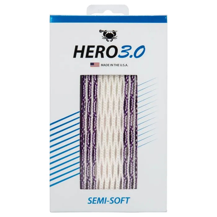 Hero 3.0 Semi-Soft Lacrosse Mesh