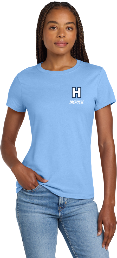 Hoggard Women's Lacrosse Hanes® Women's Perfect-T Cotton T-Shirt