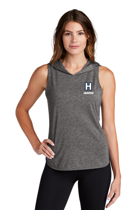 Hoggard Women's Lacrosse Sport-Tek® Women's PosiCharge ® Tri-Blend Wicking Draft Hoodie Tank