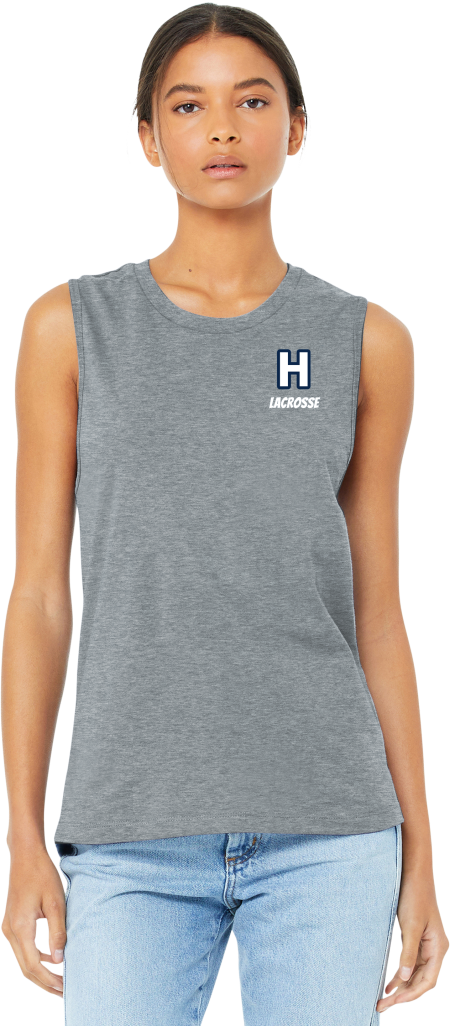 Hoggard Women's Lacrosse BELLA+CANVAS ® Women’s Jersey Muscle Tank