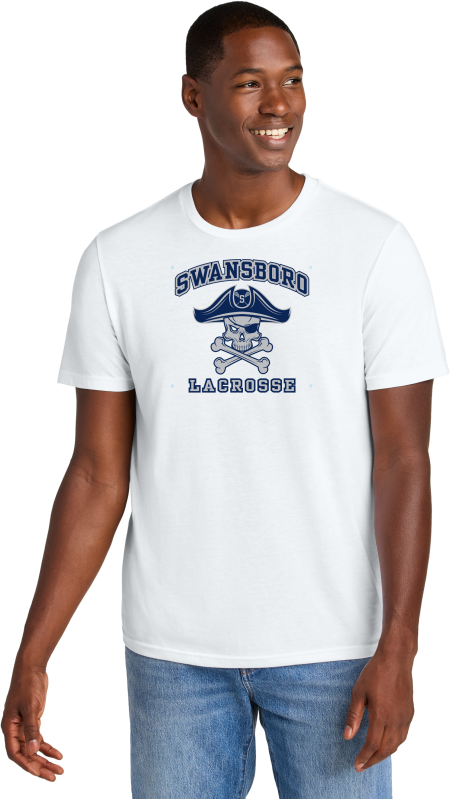 Swansboro Lacrosse District® Perfect Weight® CVC Tee