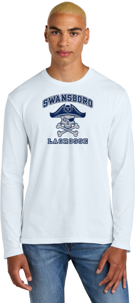 Swansboro Lacrosse District ® Perfect Weight ® Long Sleeve Tee