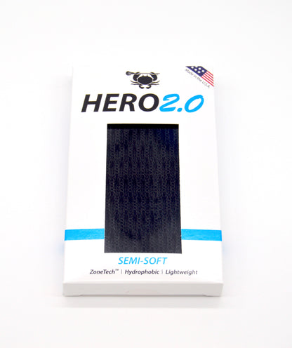 Hero 2.0 Semi-Soft Lacrosse Mesh Stringing Piece