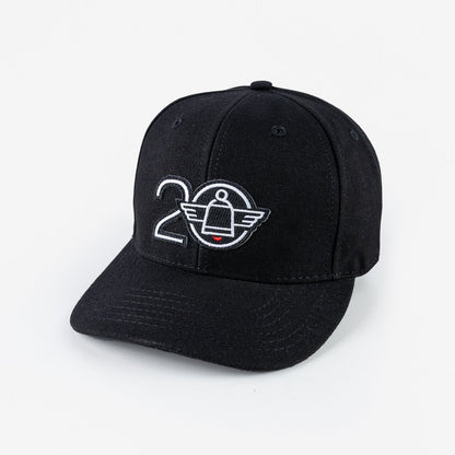 Men's 20 Years Embroidered Snapback Cap Hat