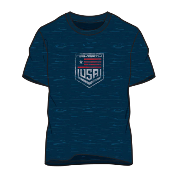 Maverik USA Men's Lacrosse T-Shirt