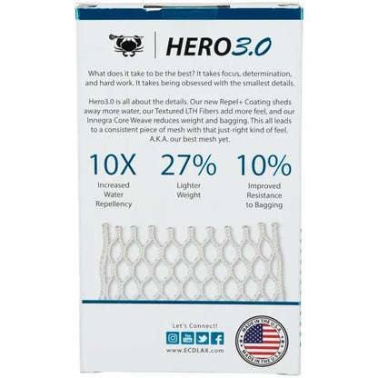 Hero 3.0 Semi-Soft Lacrosse Mesh