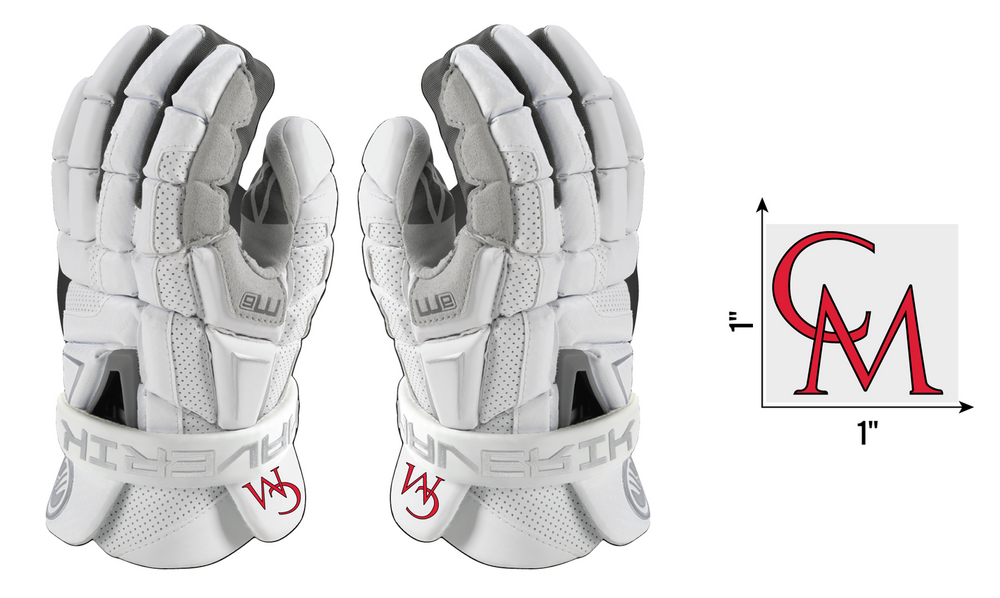 Cardinal Mooney Custom Maverick M6 Lacrosse Gloves